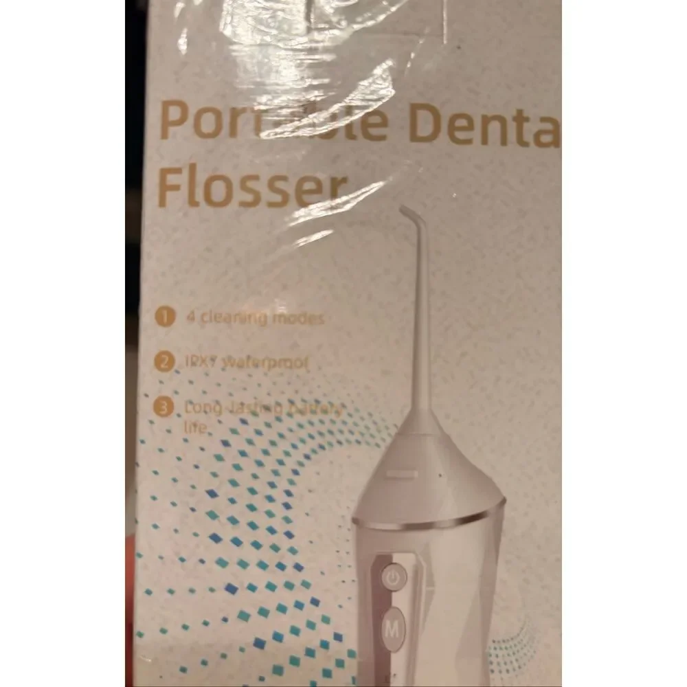 New Portable Water Flosser Oral Irrigator Cordless Rechargeable Dental Cleaner 4